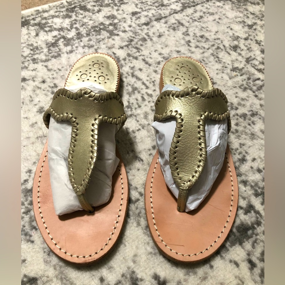 Jack Rogers thong sandals. Great condition!